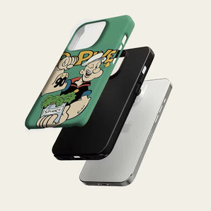 Cartoon P-PopeyeS For Magnetic Phone Case for IPhone 17 16 15 14 13 Pro Max Plus Single Double-layer tough Case