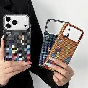 For Magsafe Carbon Fiber Texture Phone Case for iPhone 17 16 15 14 13 18 Pro Max Air Wireless Charge Alloy Lens Matte Hard Cover