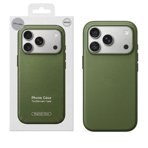 Original Technology Woven For Magsafe Magnetic Phone Case For IPhone 17 Air 16 15 14 13 Pro Max Animation Shockproof Cover