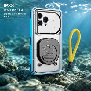 Can Dive Up to 15 Meters, Universal 6.9-Inch Waterproof Phone Case Underwater Touch Screen, Suitable for iPhone, Samsung, Xiaomi